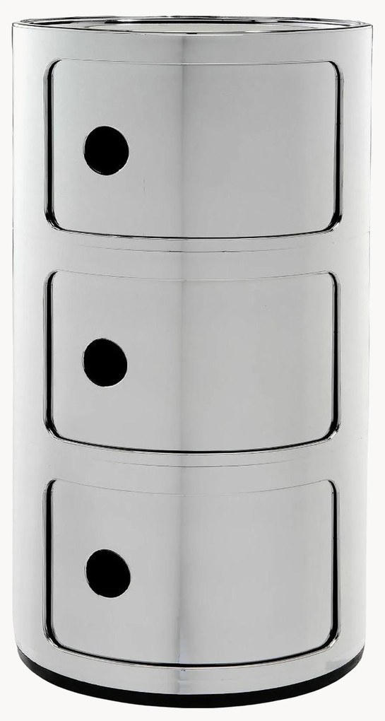 Design container Componibili, 3 modules, H 59 cm