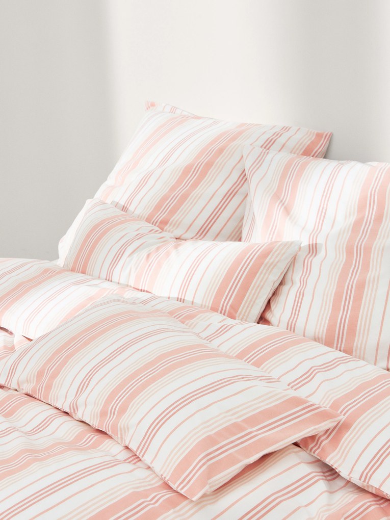 Katoenen perkal dekbedovertrek Hildy