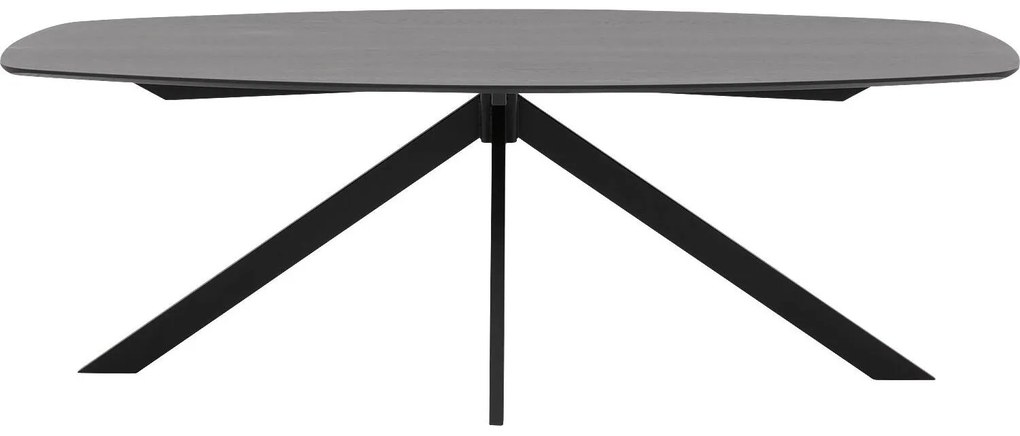 Goossens Excellent Eettafel Uniek, Semi ovaal 220 x 120 cm