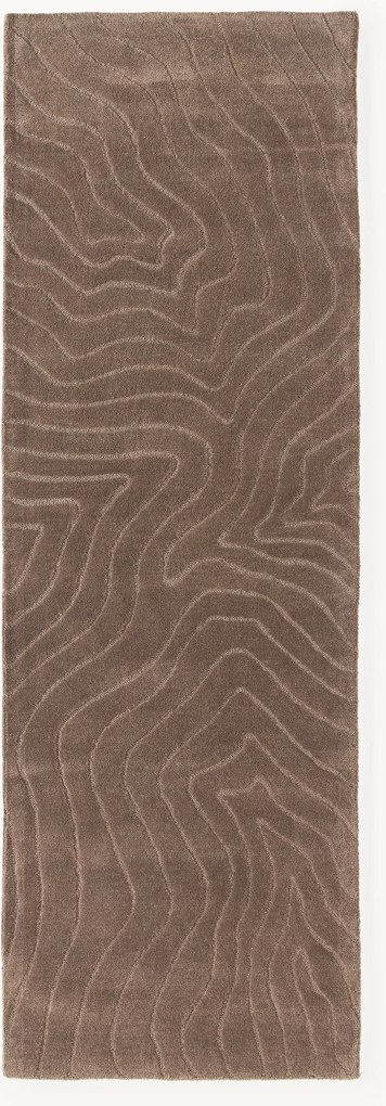 Handgetufte wollen loper Aaron