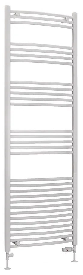 Eastbrook Wendover gebogen handdoekradiator 60x180cm 791W wit glans