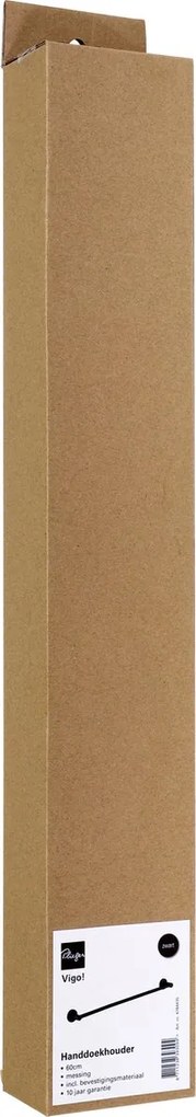 Plieger Vigo handdoekhouder 60cm mat zwart