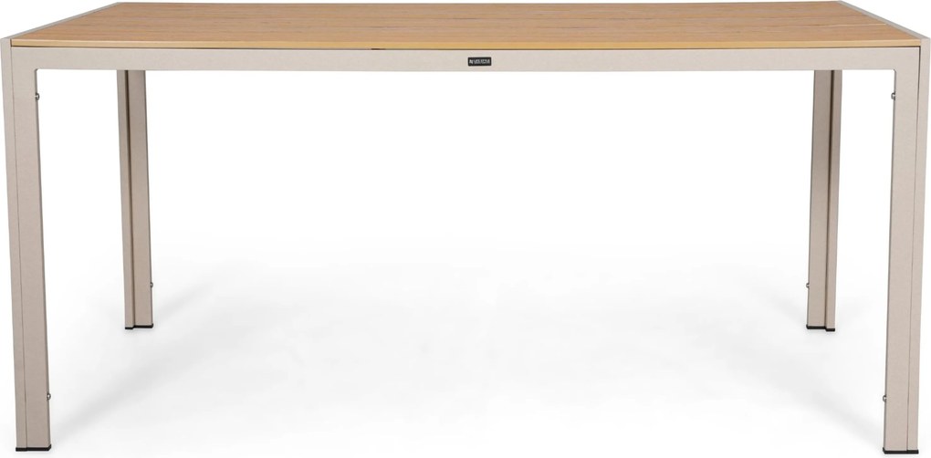 Dining Tuintafel rechthoekig 150x90 cm Zand/Beige Creta