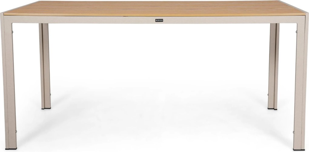 Tuinset 4 personen 160 cm Aluminium Zand/Beige Lifestyle Garden Furniture Vivaro/Creta