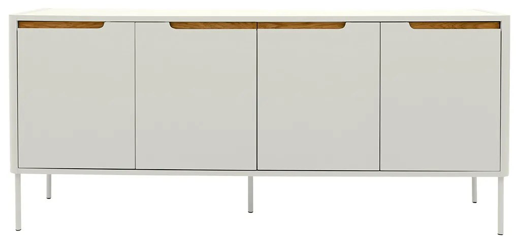 Tenzo Switch Mat Wit Dressoir Scandinavisch Design - 173x45x76cm.