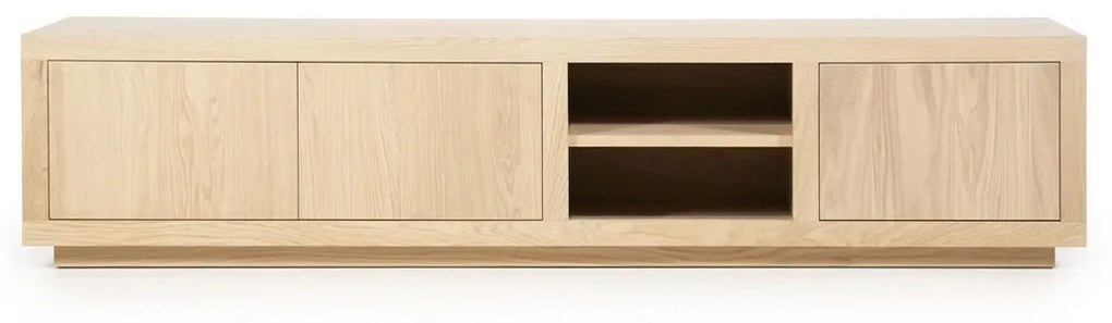 Tv-meubel Naturel Eiken 200 Cm - 200x42x45cm.
