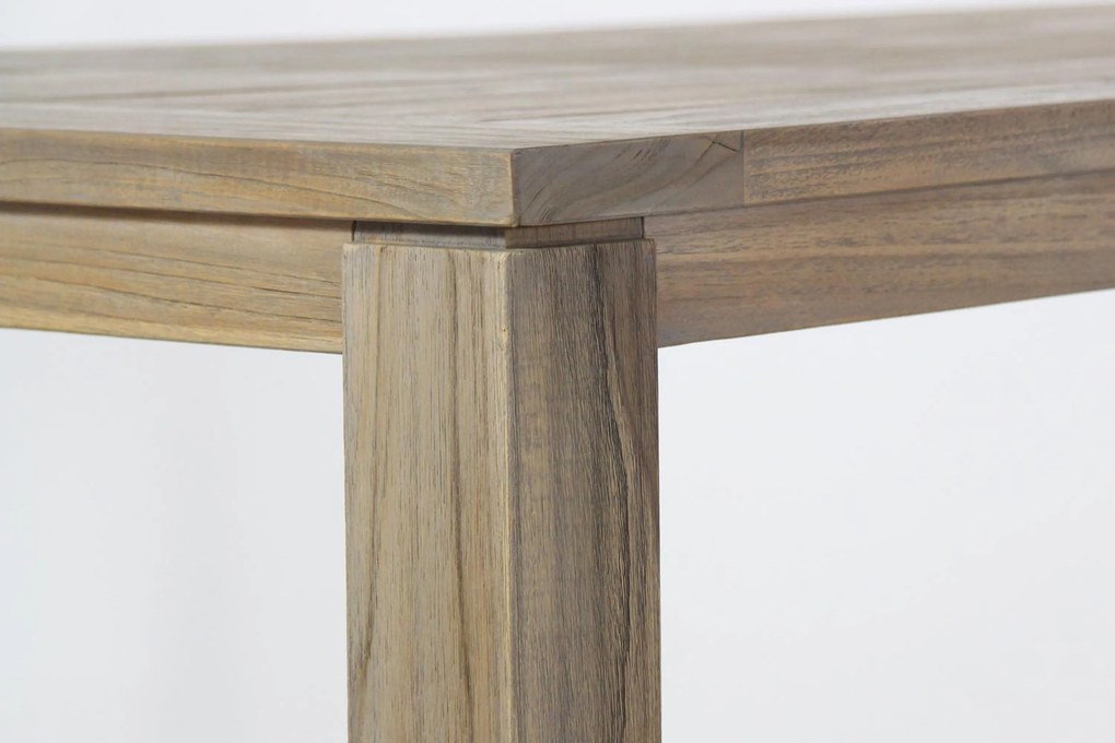 Dining Tuintafel rechthoekig 180 x 90 cm Old teak greywash Bristol