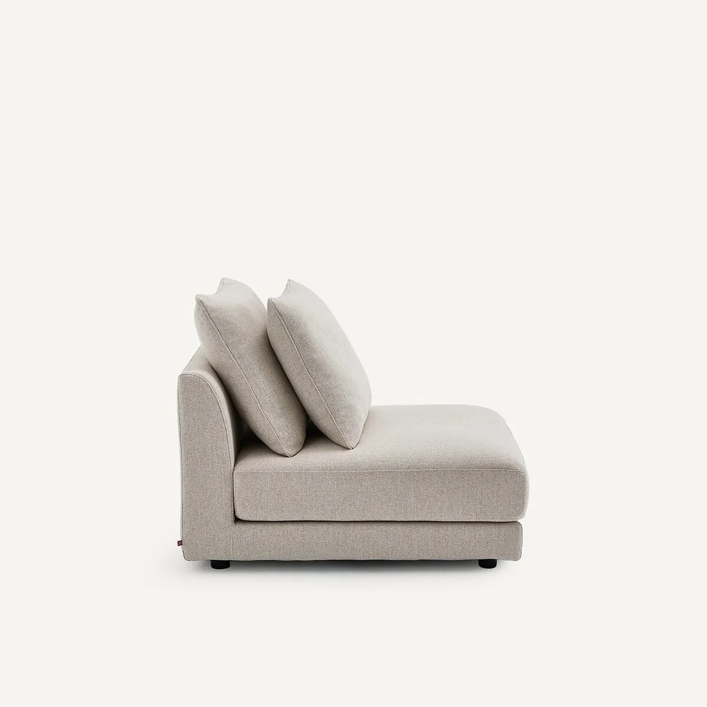 Modulaire bank in tweed, TIBERIO