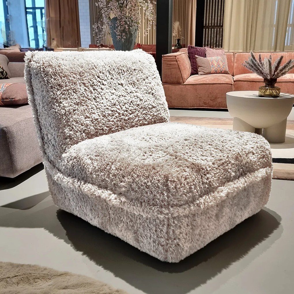 Teddy Fauteuil Zonder Armleuningen Wit