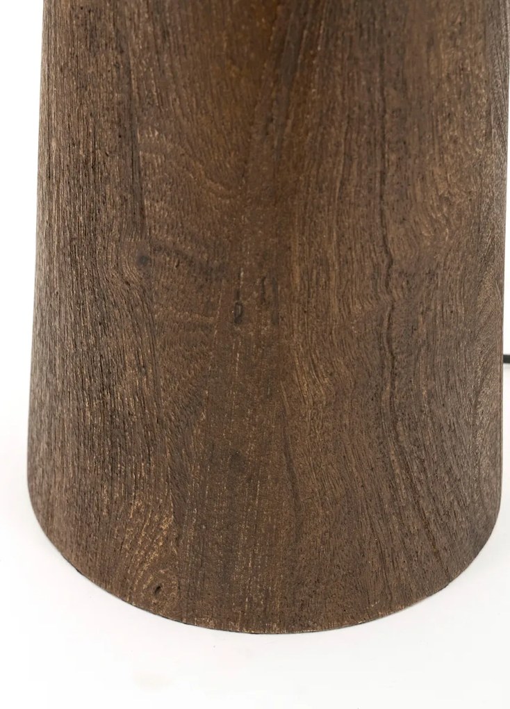 Houten Vloerlamp Bruin