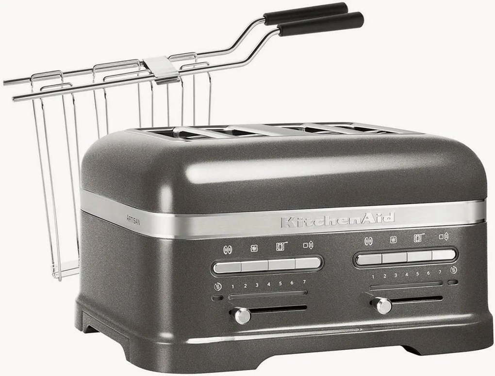 Broodrooster voor 4 sneden Artisan met sandwich tang