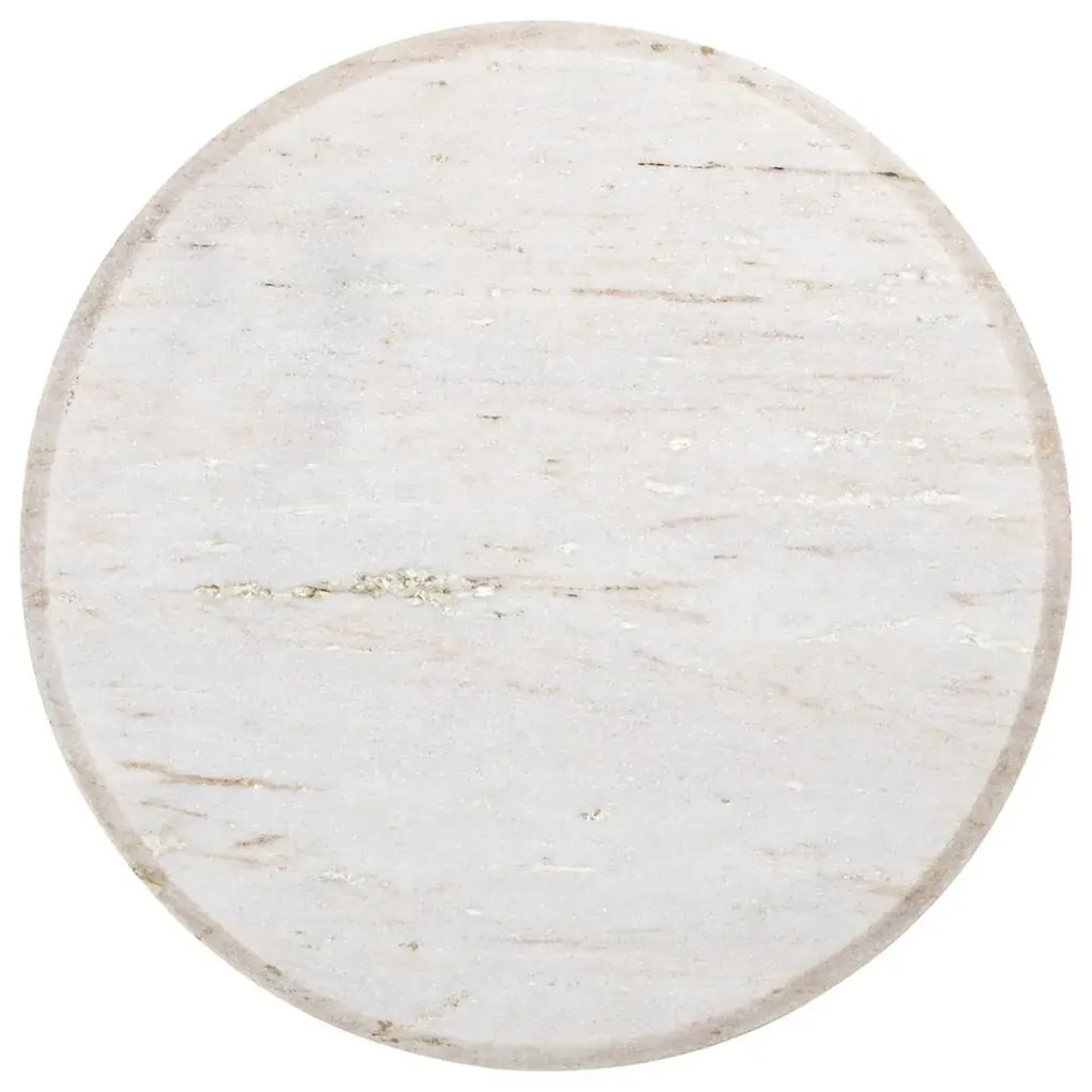 Richmond Interiors Mayfield Ronde Bijzettafel Marmer - 55 X 55cm.