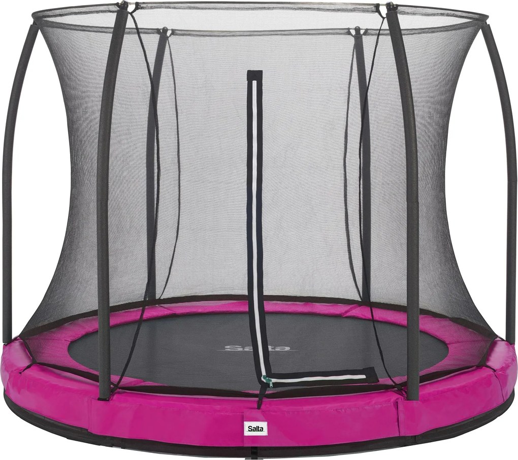 Salta trampoline Comfort Edition Ground - Diameter 183 cm - Rond - Roze