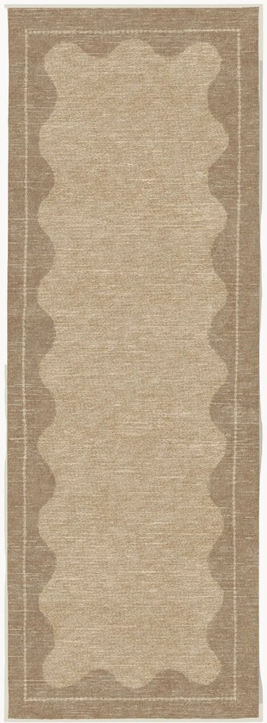 Wasbare laagpolige loper Orla