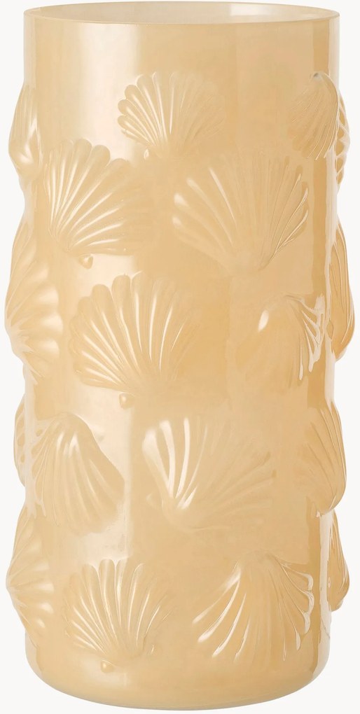 Vaas Corallo van sodalimeglas, H 31 cm