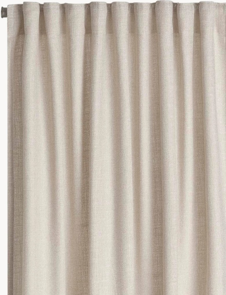 Lichtdoorlatende multibandgordijnen Judy, 2-delig, B 140 cm