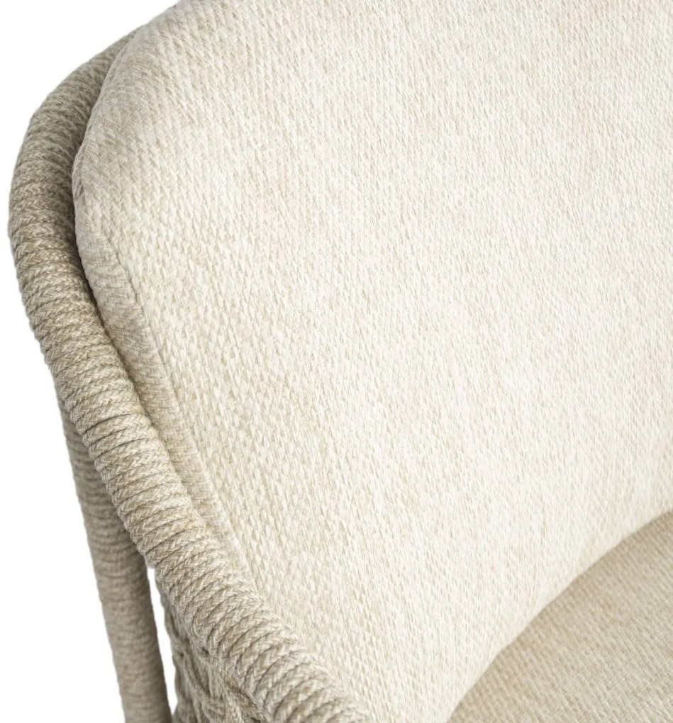 4 Seasons Outdoor Puccini loungestoel  Loungestoel    beige weerbestendig
