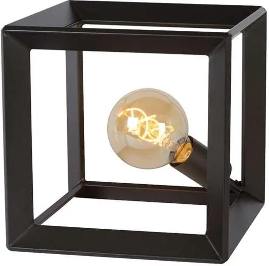 Lucide tafellamp Thor - grijs - 25x25x25 cm - Leen Bakker