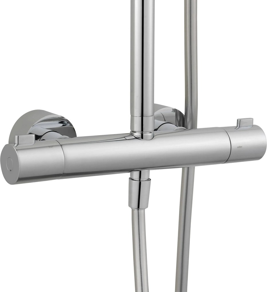 Ben Lavion1 douche thermostaatkraan t.b.v. Ben Lavion regendoucheset chroom