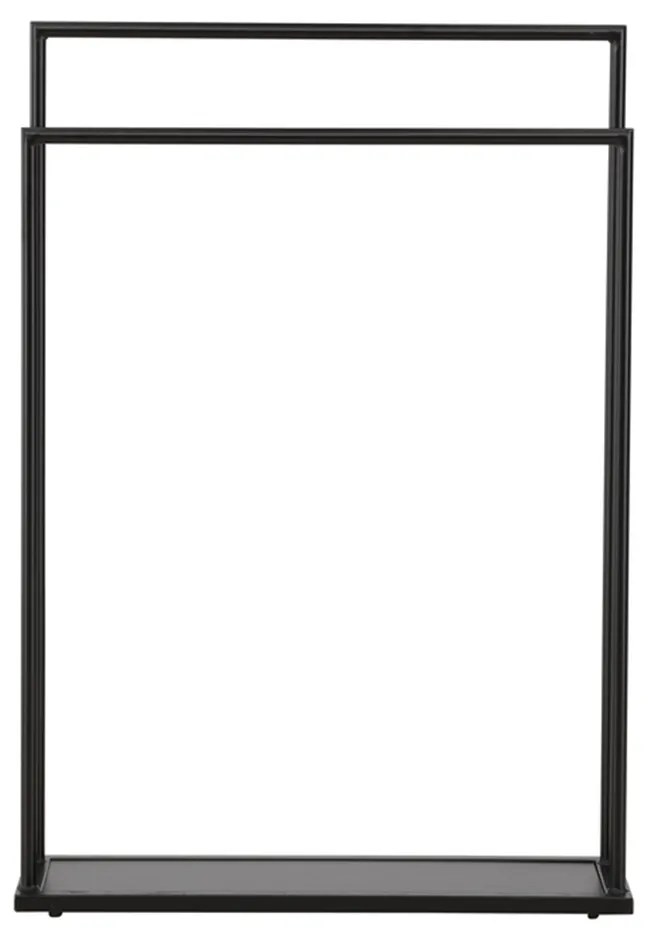 Dubbel Frame Kledingrek Zwart