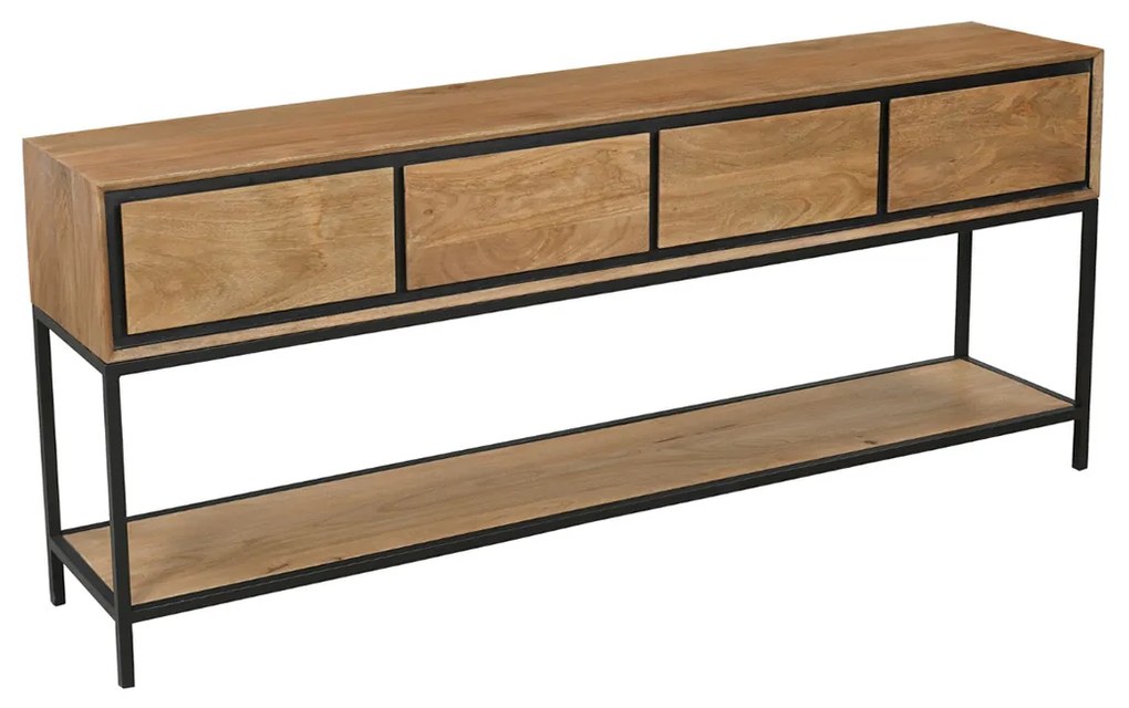 Starfurn RichWood Wandtafel Industrieel Mangohout 180 Cm - 180 X 35cm.