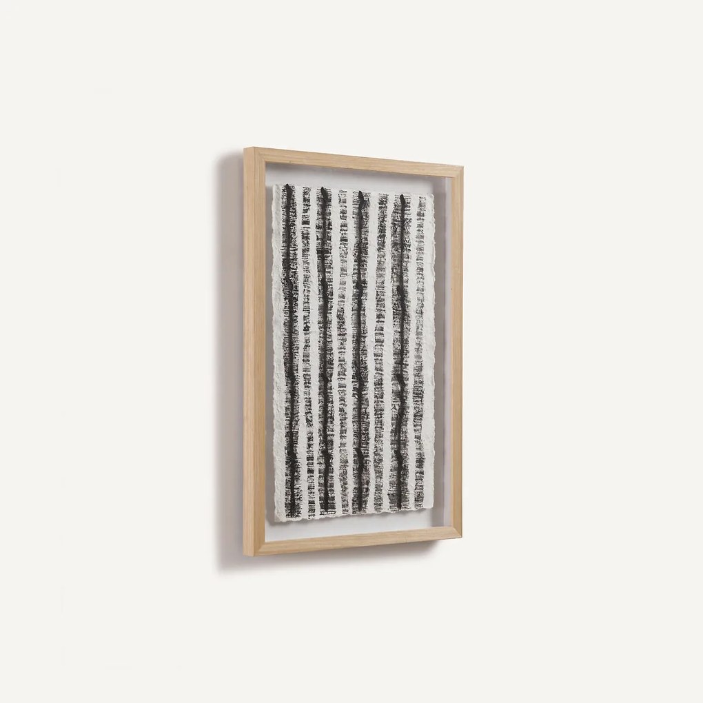 Handgeschilderd schilderij op rijstpapier, ONDE