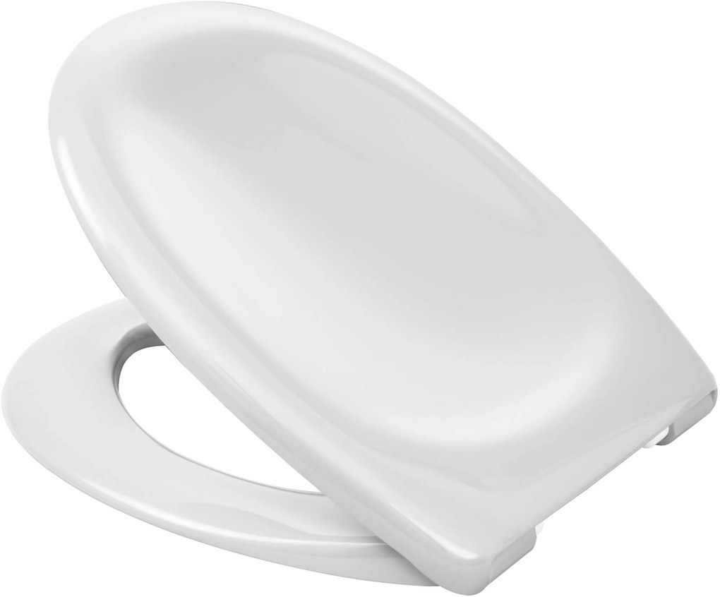 Saqu toiletbril met softclose en quickrelease 36,5x43,3cm wit