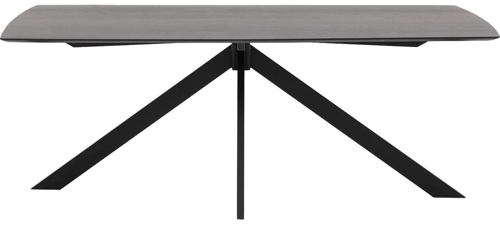 Goossens Excellent Eettafel Uniek, Semi rechthoekig 200 x 100 cm