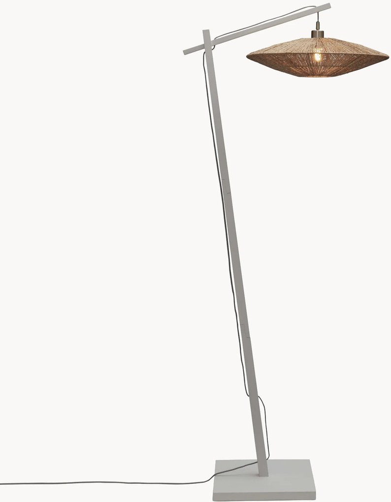 Leeslamp Iguazu van bamboehout