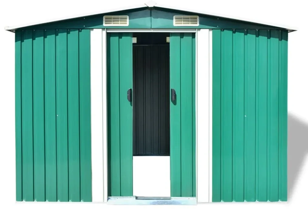 vidaXL Tuinberging 257x205x178 cm metaal groen