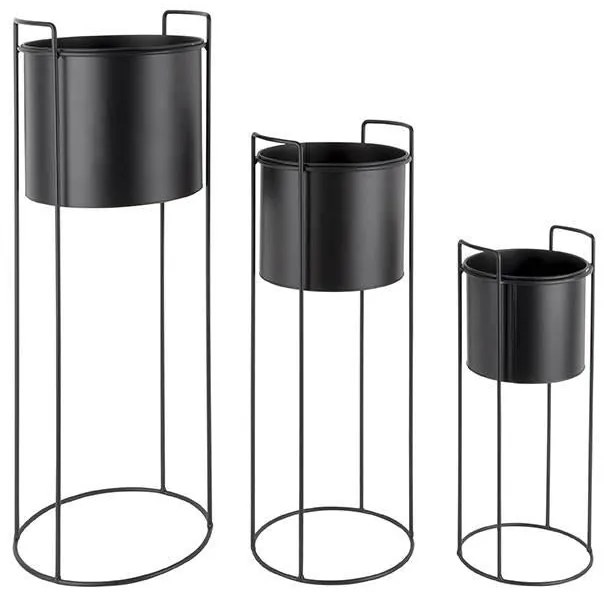 Set van 3 bloempotten Essence rond | PT LIVING
