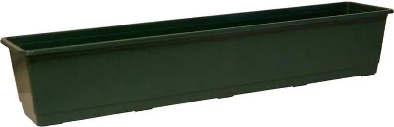 Balkonbak standaard donker groen - balkonbak donker groen 80 cm