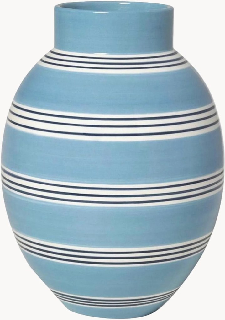 Handbeschilderde vaas Omaggio Nuovo, H 30 cm