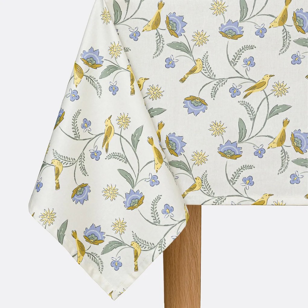Bedrukt tafelkleed, zacht gecoat katoen, LANZANA
