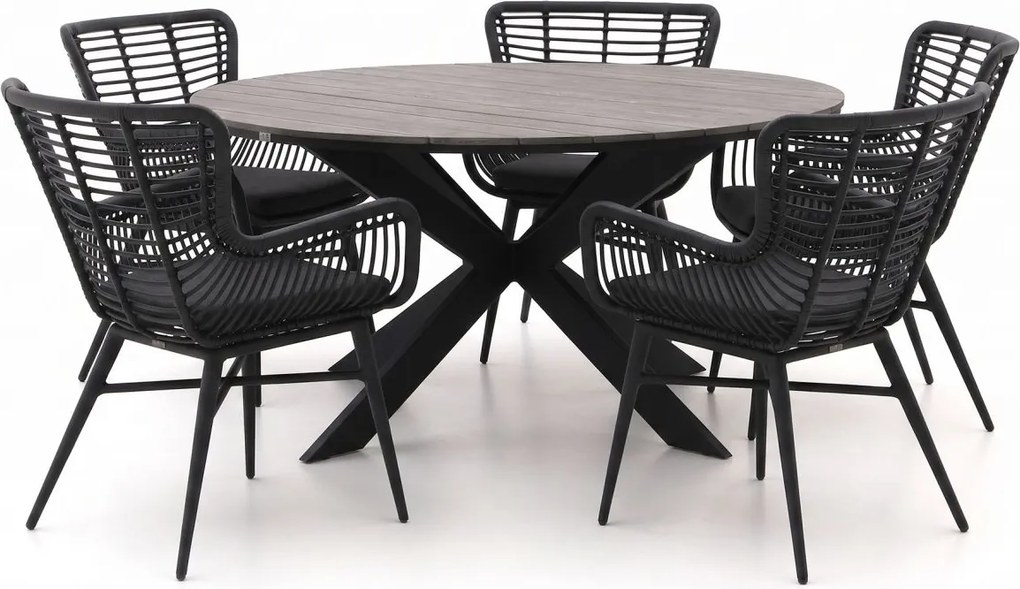 Diningset Intenso  | 5 personen | Tuinset polywood | 6-delig | Kees Smit Tuinmeubelen