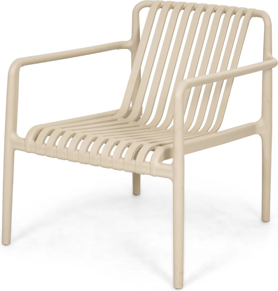 Tuinstoel Kunststof Zand/Beige Domani Furniture Alba  loft