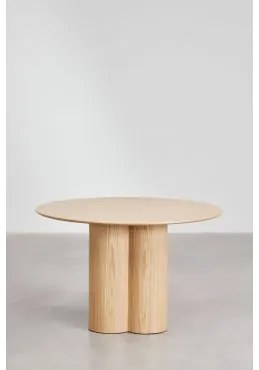 Ronde Houten Eettafel (ø120 Cm) Athena Essenfineer - Sklum