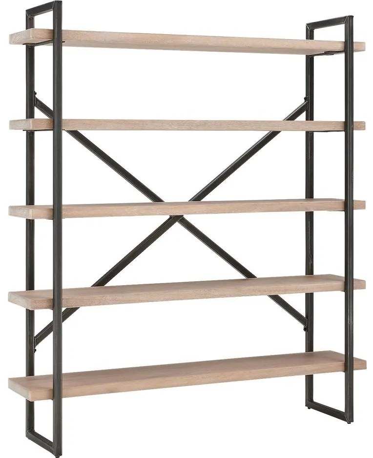 Goossens Wandmeubel Blake, Met 5 legplanken, 120 cm breed