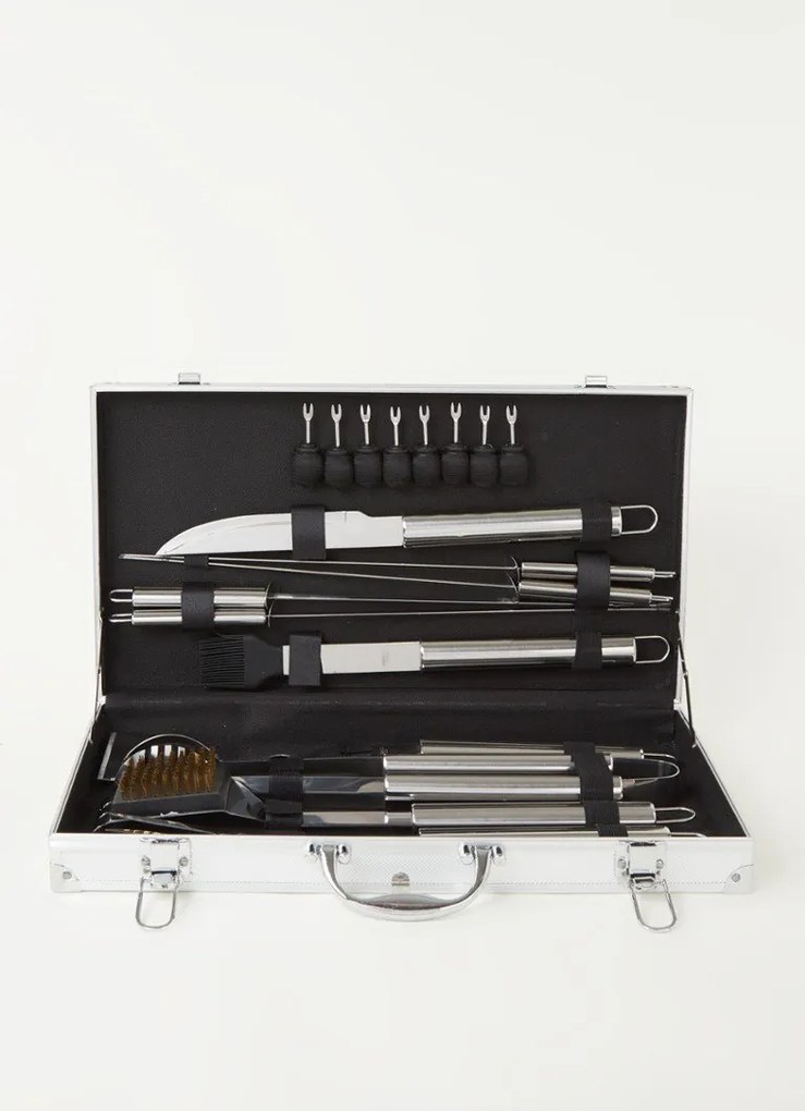 Leopold Vienna Barbecue koffer 18-delig