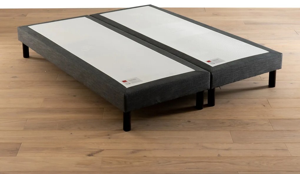 Ensemble matras met veren l'Illustre + beddenbodem