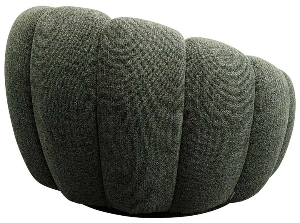 Kare Design Peppo Bloom Ronde Fauteuil Draaibaar Groen