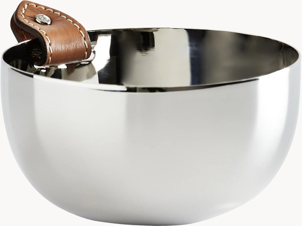 Schaal Wyatt met leren handvat