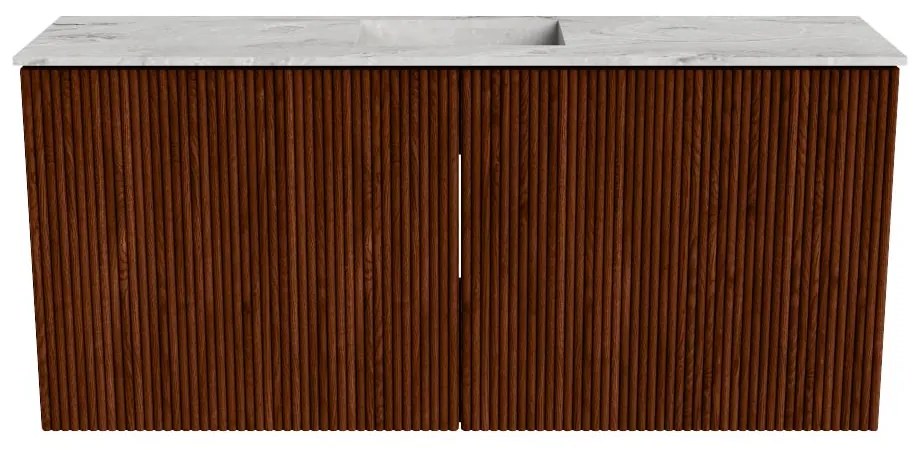 Mondiaz Joya DLux 90cm toiletmeubel ruby met wastafel faye midden zonder kraangat glace
