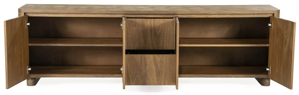 Eleonora Edward Tv Dressoir Mangohout 200 Cm - 200x40x61cm.