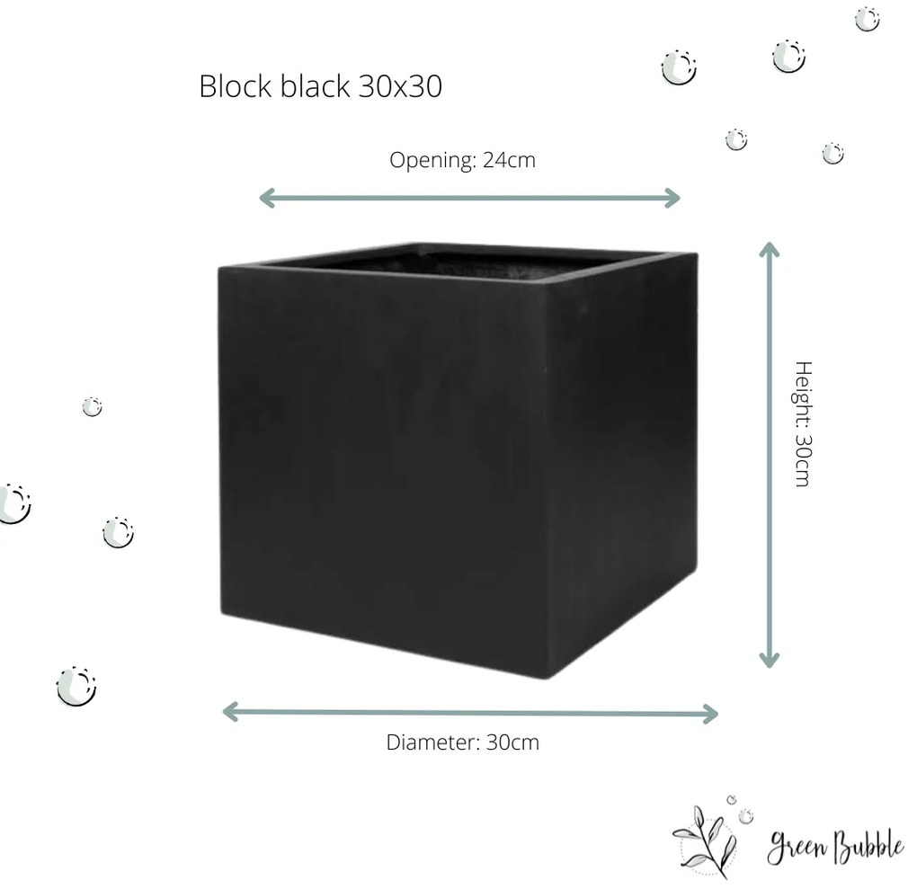 Pot Block Black