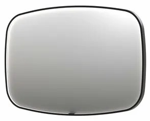 INK SP31 spiegel - 120x4x80cm contour in stalen kader incl dir LED - verwarming - color changing - dimbaar en schakelaar - geborsteld metal black 8409865