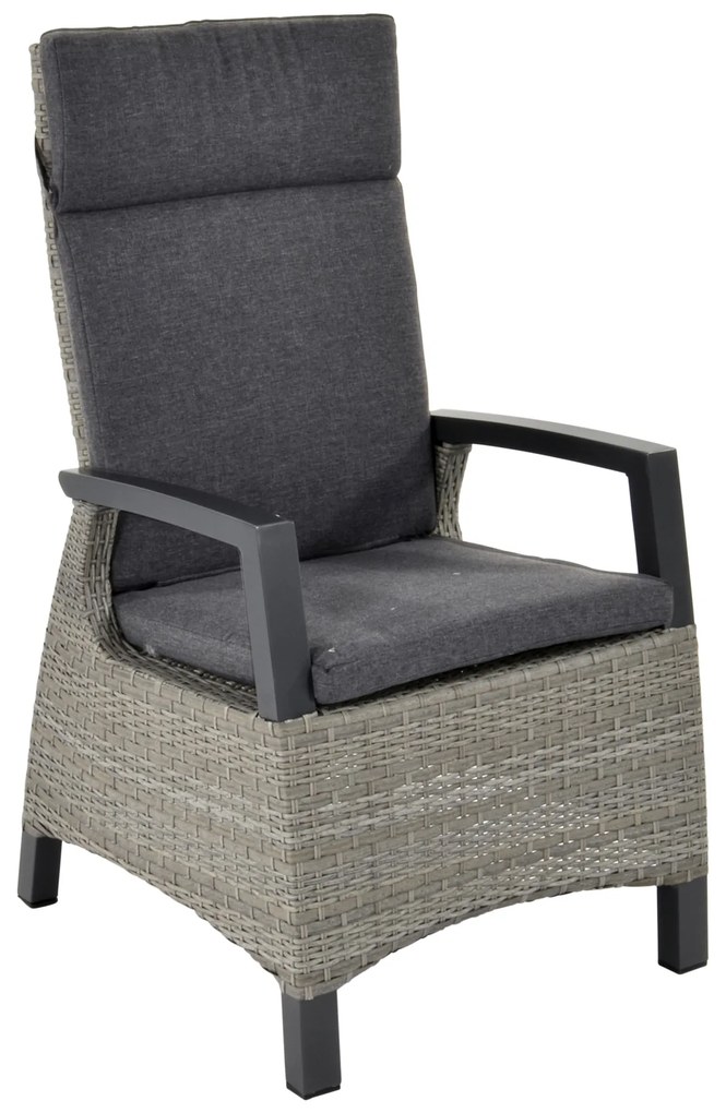 Lesli Living  Dining Tuinstoel - Prato Brick - Aluminium/Wicker - Lesli Living