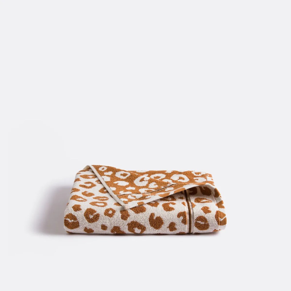 Handdoek in bouclette badstof, Zani