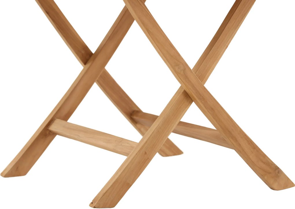 Garden Interiors tuintafel-woody-rond-4-personen-teak-120cm-the-outsider