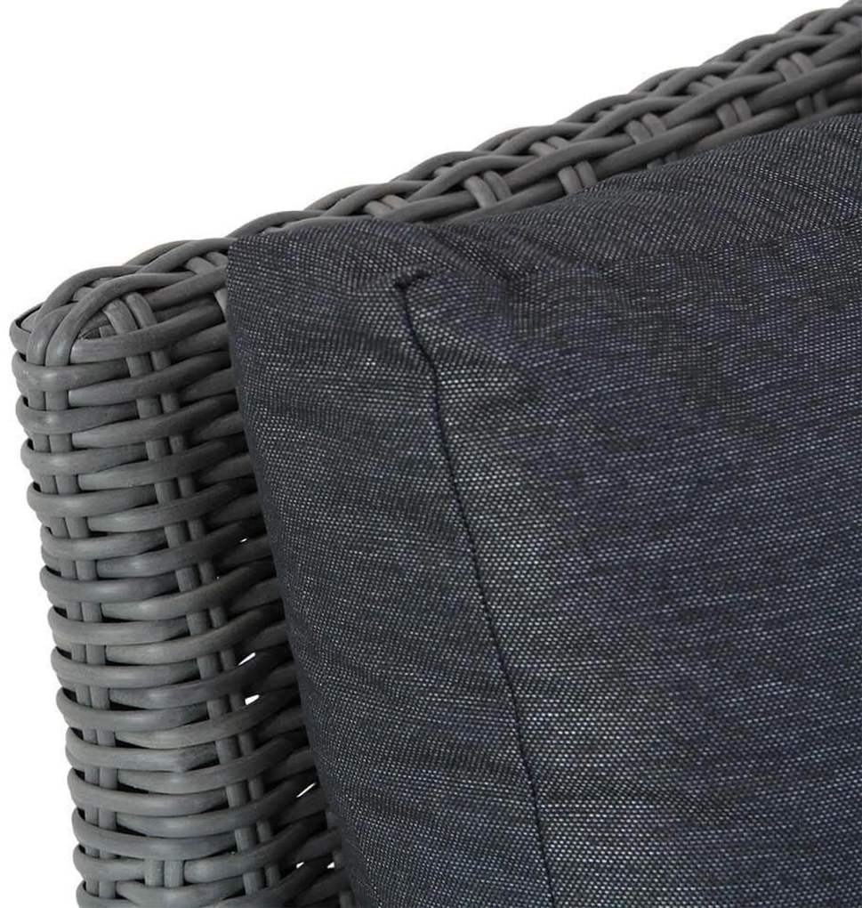Loungeset tuin 5 personen Wicker Grijs Garden Collections Lusso
